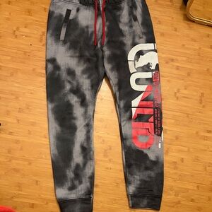 Ecko Unlimited Black and Red Sweatpants